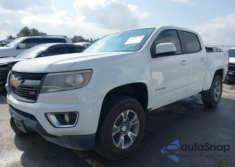 2015 Chevrolet Colorado Z71 from USA, damaged, VIN 1GCGTCE35F1224779